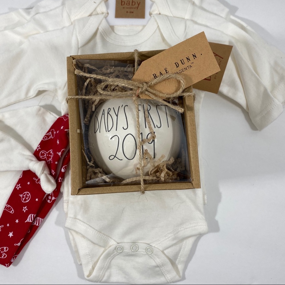 Rae Dunn “Baby’s First” Christmas ornament